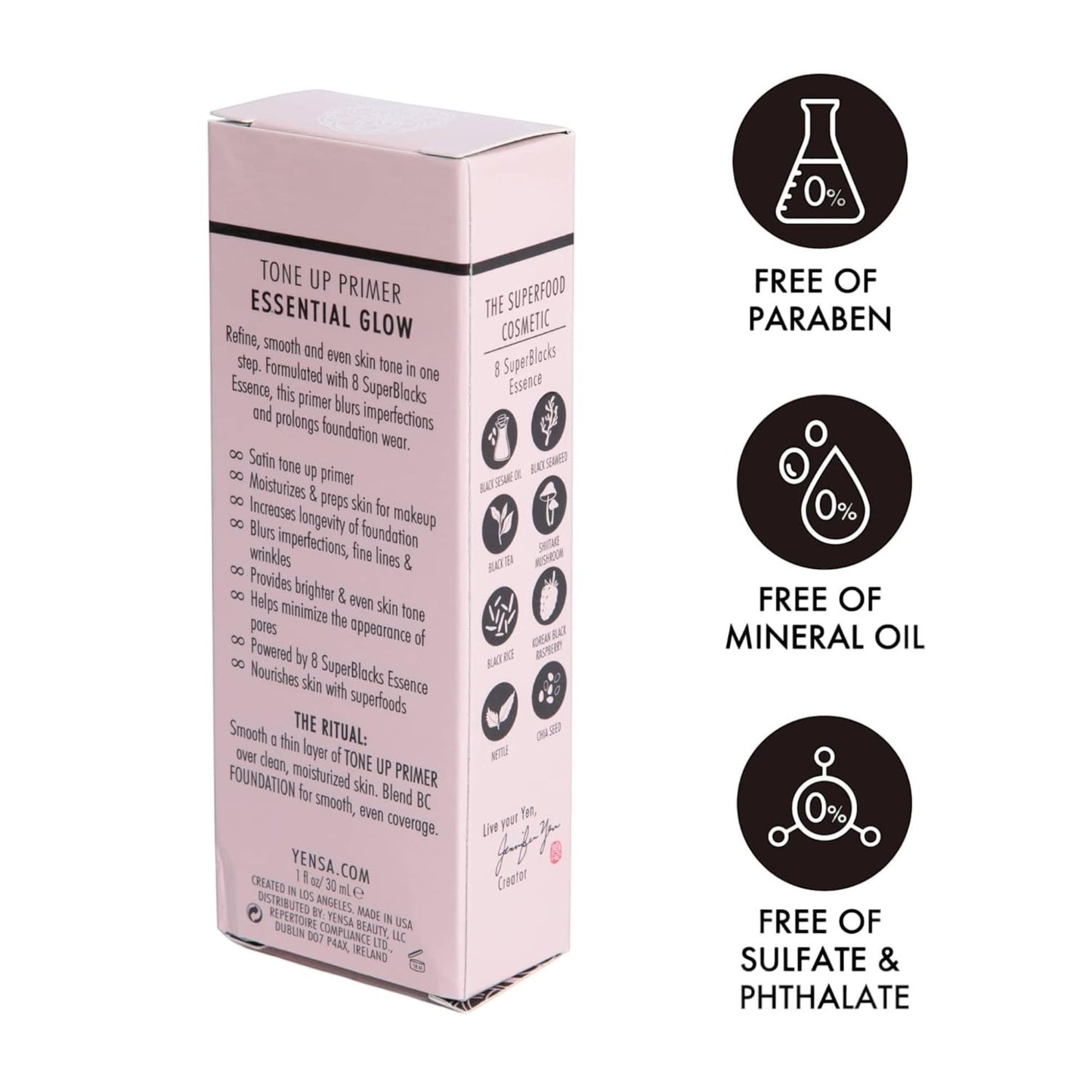 Primer de Maquillaje Yensa Tone Up Essential Glow Face